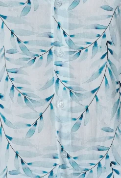 Chemise décontractée à motifs abstrait