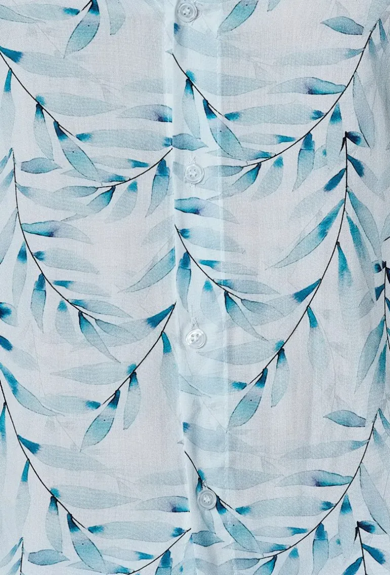 Chemise décontractée à motifs abstrait
