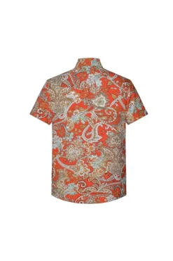 Chemise décontractée à motifs fleuri