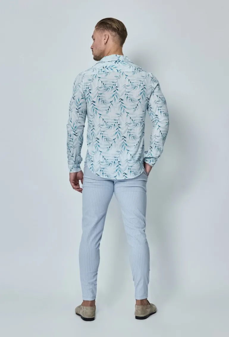 Chemise décontractée à motifs abstrait