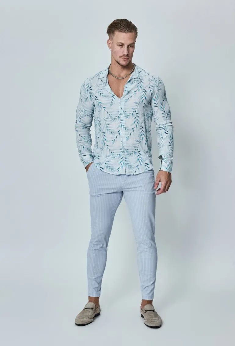 Chemise décontractée à motifs abstrait