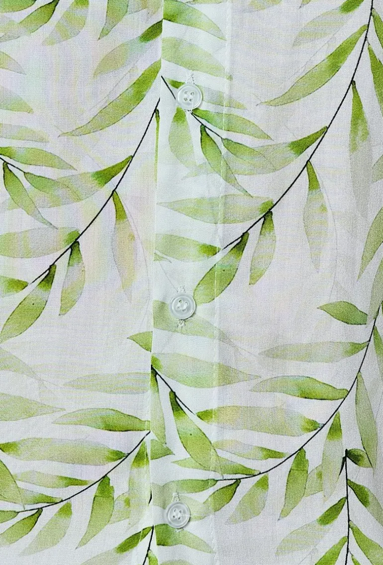 Chemise décontractée à motifs abstrait