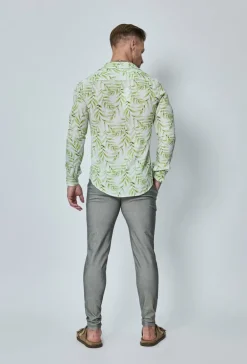 Chemise décontractée à motifs abstrait