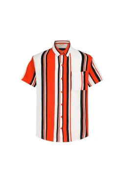 Chemise décontractée à rayure