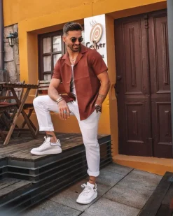 Chemise décontractée basique