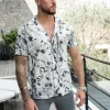 Chemise décontractée manches courtes