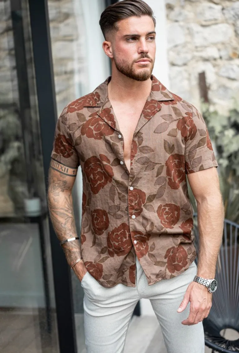 Chemise décontractée manches courtes