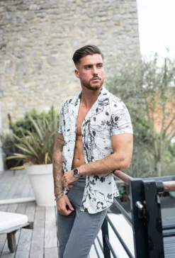 Chemise décontractée manches courtes