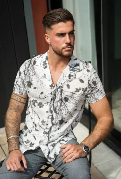 Chemise décontractée manches courtes