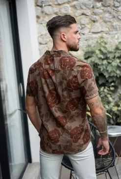 Chemise décontractée manches courtes