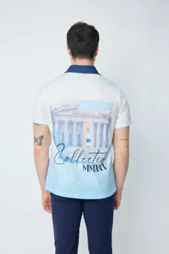 Chemise fashion à manches courtes