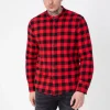 Chemise flanelle à carreaux