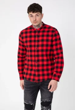 Chemise flanelle à carreaux
