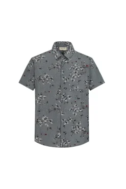 Chemise fleurie