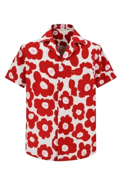 Chemise florale vivante