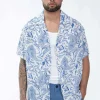 Chemise imprimée paisley