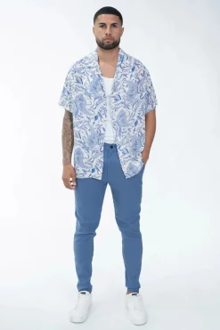 Chemise imprimée paisley