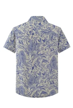 Chemise imprimée paisley