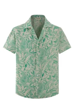 Chemise imprimée paisley