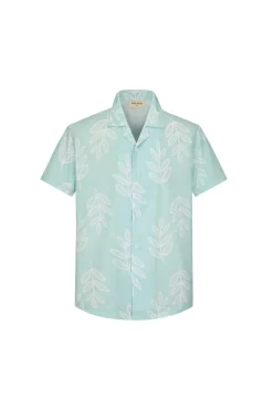 Chemise manches courtes à imprimé fleuri