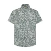 Chemise manches courtes à imprimé fleuri