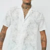 Chemise manches courtes à boutons