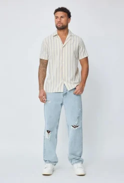 Chemise manches courtes à boutons