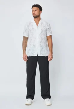 Chemise manches courtes à boutons