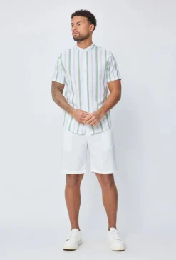Chemise manches courtes à boutons