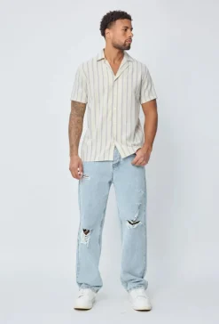 Chemise manches courtes à boutons