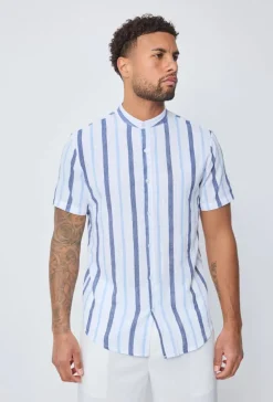 Chemise manches courtes à boutons