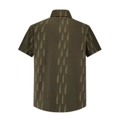 Chemise manches courtes à motifs
