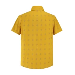 Chemise manches courtes à motifs