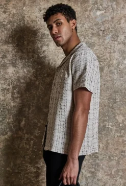 Chemise manches courtes à carreaux