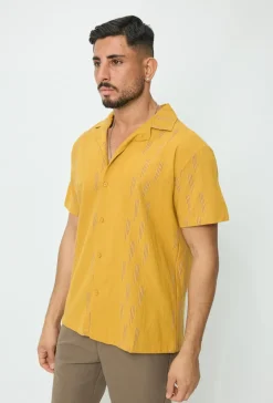 Chemise manches courtes à motifs