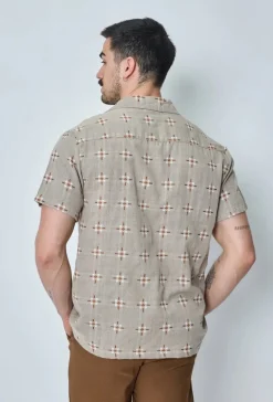 Chemise manches courtes à motifs