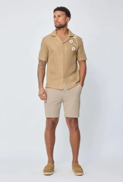 Chemise manches courtes à boutons