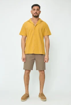 Chemise manches courtes à motifs