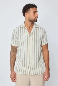 Chemise manches courtes à boutons