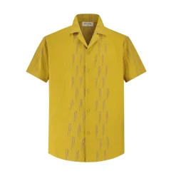 Chemise manches courtes à motifs