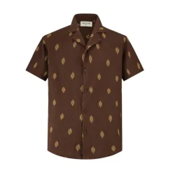 Chemise manches courtes à motifs graphiques