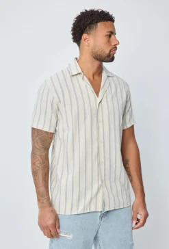 Chemise manches courtes à boutons