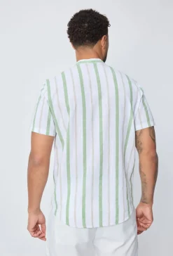 Chemise manches courtes à boutons