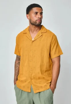 Chemise manches courtes à motifs