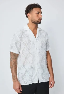 Chemise manches courtes à boutons