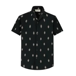 Chemise manches courtes à motifs graphiques