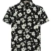 Chemise manches courtes botanique
