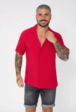 Chemise manches courtes décontractée