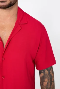 Chemise manches courtes décontractée