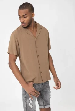 Chemise manches courtes décontractée